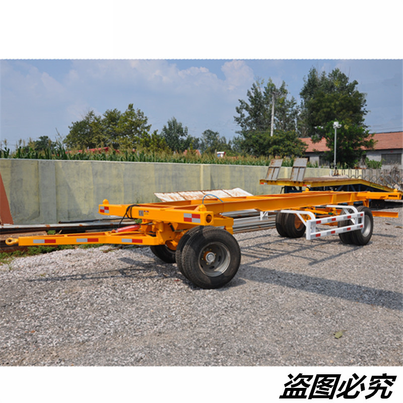 10噸集裝箱骨架拖車(chē)